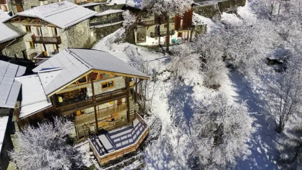 Le chalet et ses propriétaires